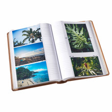Load image into Gallery viewer, Displaying photo arrangement of a 5x7 and 4x6 inch photos on a single album page.
