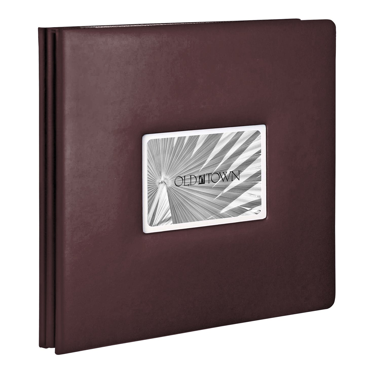 Old Town Bonded Leather Scrapbook 12x12 Pages (Burgundy)