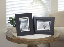 Load image into Gallery viewer, Old Town 2pk 5x7 Designer Frames, Black
