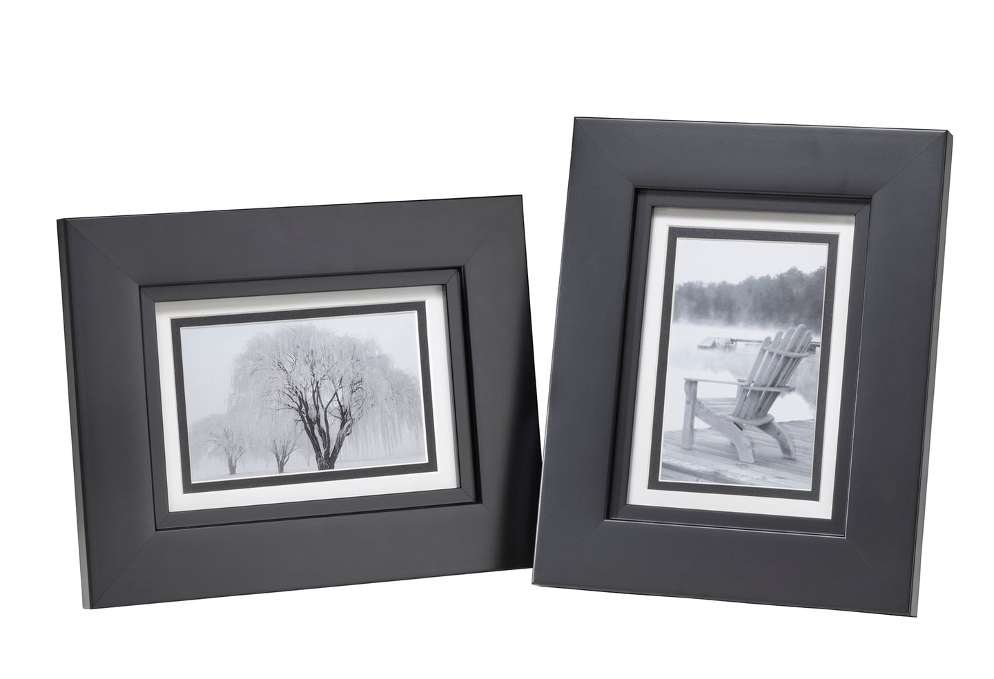 Old Town 2pk 5x7 Designer Frames, Black