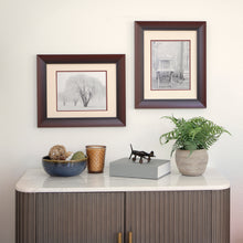 Load image into Gallery viewer, Old Town 2pk 11x14 Designer Frames, Walnut Scoop

