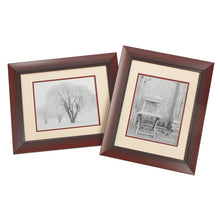 Load image into Gallery viewer, Old Town 2pk 11x14 Designer Frames, Walnut Scoop
