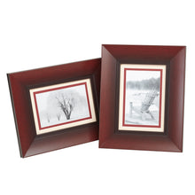 Load image into Gallery viewer, Old Town 2pk 5x7 Designer Frames, Walnut Scoop
