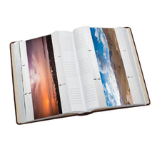 Load image into Gallery viewer, Displaying photo arrangement of a landscape photo on a single album page.
