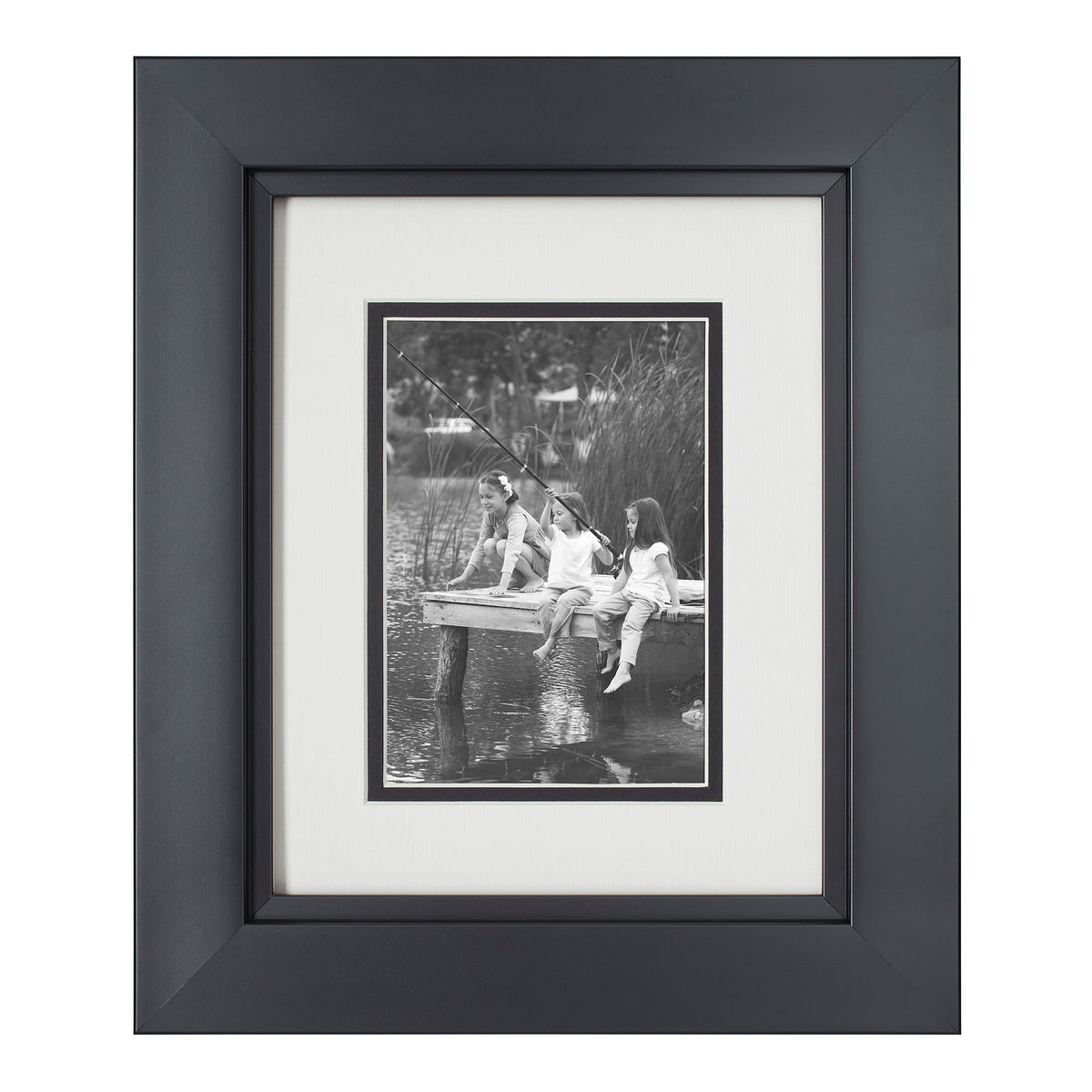 Old Town 2pk 8x10 Designer Frames, Black Studio Old Town Frames