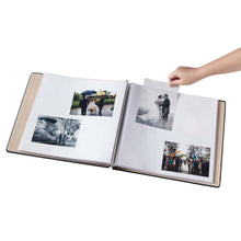 Load image into Gallery viewer, Open scrapbook with photo being added.
